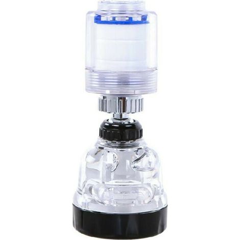 Filtre à Eau de Robinet de Cuisine , Filtre à Eau de Robinet d'évier d'arrosage Anti-éclaboussures Rotatif pour purificateur d'eau de Robinet de Cuisine (1/4)