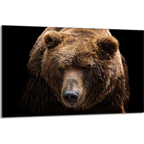 Protector de cristal para encimera 80x52 Osito de peluche (1/5)
