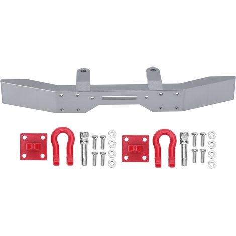 Pare-chocs avant en alliage d'aluminium poli CNC pour 1/16 voiture RC - Pièces de rechange et amélioration (1/5)