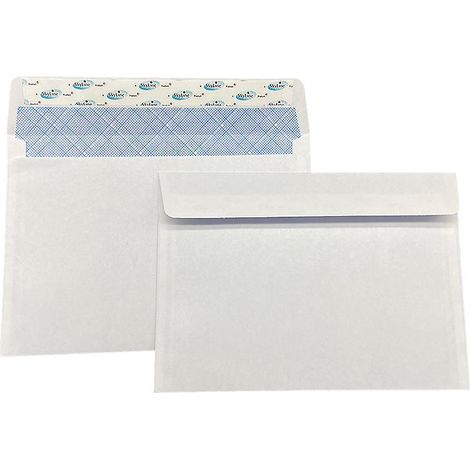 pack Of 25 114 X 162 Mm White Self-adhesive Seal Envelopes (1/3)