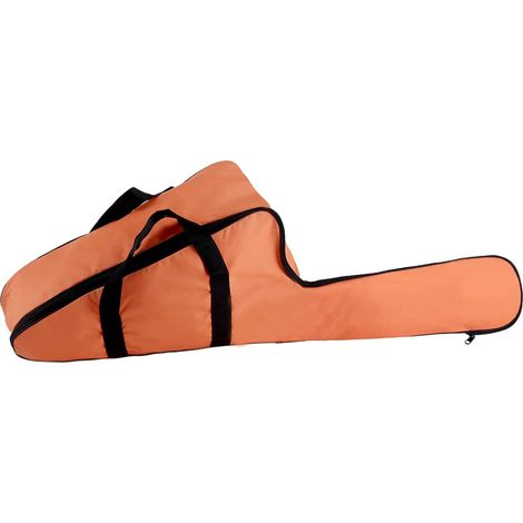 Orangefarbene Oxford-Aufbewahrungstasche für Kettensägen mit Stoff (1/5)
