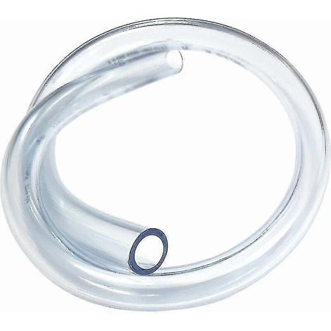 Tuyau d'essence transparent de 6 mm de diamètre et de 1 m de long pour tondeuse, tracteur et motoculteur. (1/2)