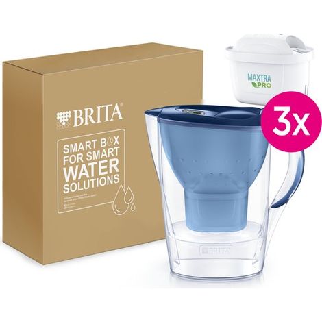 Brita Marella Cool carafe filtrante bleu 2,4 litres (1/5)