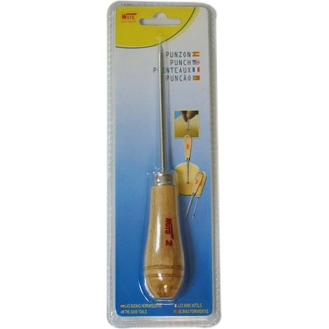 Punzón Modelo 2. Ø3,5mm y Longitud: 80mm. Wuto (1/2)