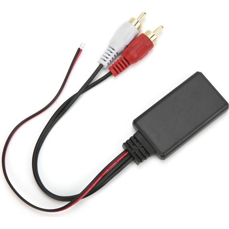 Adaptateur Radio Bluetooth 5.0 RCA Voiture Portable Audio Sans Fil Câble Musique Compatible Kenwood (1/5)