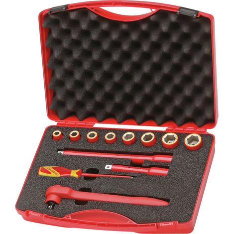 GEDORE VDE 1001 VDE-Werkzeugsatz 12-teilig im Koffer (1/5)