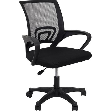 Fauteuil de bureau noir (1/5)