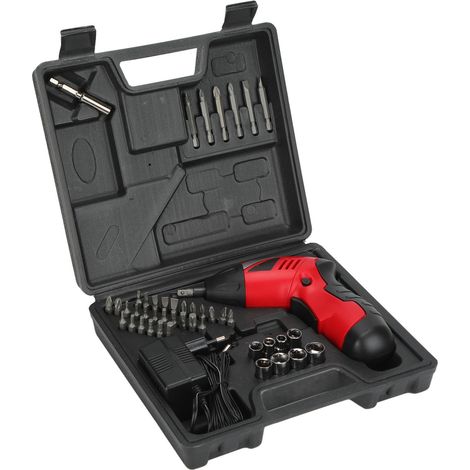 Perceuse-visseuse électrique sans fil rechargeable, kit d'outils portable, prise UE 220-240 V (1/5)