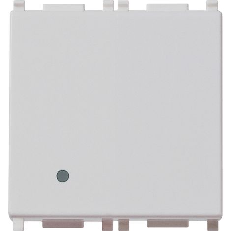 VIMAR - 14000.2.SL Interruttore 1P 10AX 2M Silver