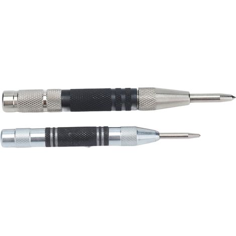 Kit de 2 poinçons automatiques à tension réglable pour bois et métal