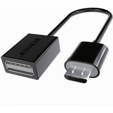 MaxTech - Cavo Adattatore Micro Usb / Usb Per Cellulare Otg / 5pin 8cm Maxtech Otg-m02 - (1/2)