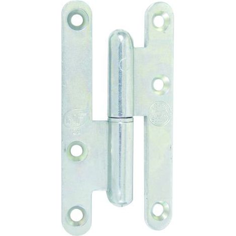 cerniera jardinier massard loutre sedan zincata 110x50 mm