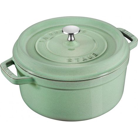 Staub Cocotte in Ghisa Smaltata Salvia 22 cm 2,6 L