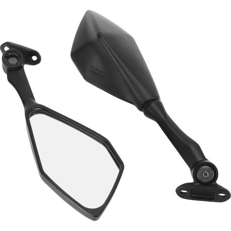 Paar klappbare Motorradspiegel, schwarz, Ersatz für Ninja 300 250 ZX6R 636 300R EX300 ABS 2011-2018 (1/5)