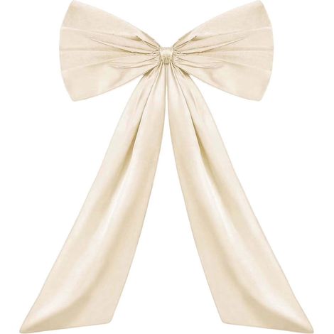 Bow - 23 x 32 Pouces - Décor de Noël pour Sommet d'Arbre - Décoration de Fête de Mariage Anniversaire ou Engagement - 1 Pièce (1/2)