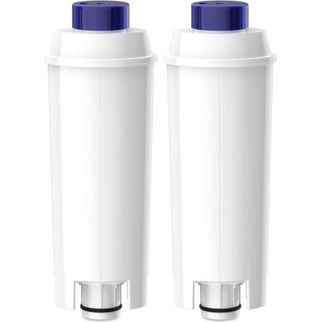RHG DLSC002 Filtres pour Delonghi Magnifica s,Dinamica,ECAM,ESAM,ETAM,Primadonna,BCO,EC Serie Machine à café, Cartouches de Filtre à eau pour Delonghi, pour Adoucir l'eau et Réduire le Calcaire，（2 Pcs