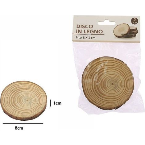 Trade Shop - SET 2 PEZZ VERÖFFENTLICHUNGEN DER ENTWICKLUNG FÜR ODERUNG 8X1 CM ROTONDO 72108 -