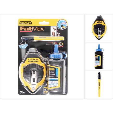 Stanley FatMax 30M Chalk Line Set