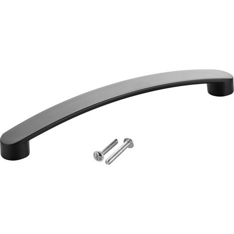 Möbelgriff Bügelgriff Blackline VI BA 160 mm schwarz matt inkl. Schrauben (1/5)