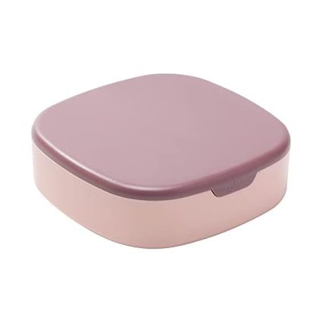 Boîte à Bijoux pour Femme, Portable Rangement Bijoux en PU Cuir Coffret à Bijoux, Organisateur Boîte de voyage Pour Fille & femme, Bagues, Boucles D'oreilles (Rose) (1/5)