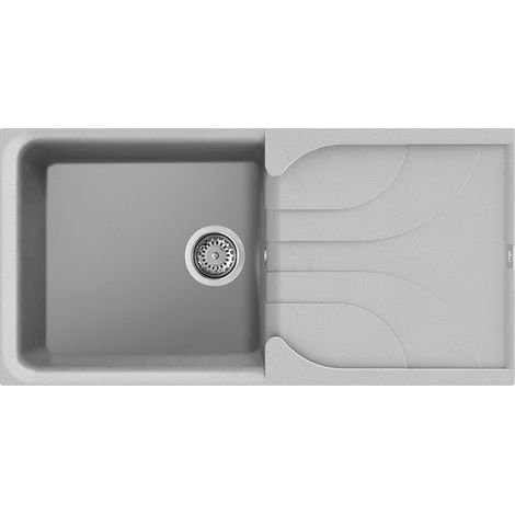 Lavello EGO 480 100X50 1 vasca + gocciolatoio NUVOLA 79 (1/3)