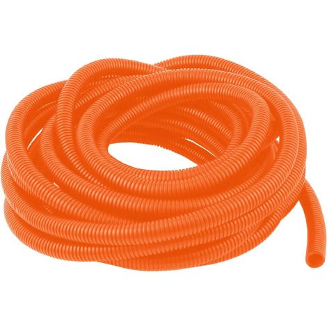 1 Rouleau Gaine Câbles Électriques, Protection Fermée Flexible, Tuyau Ondulé Isolant, Pour Voiture Maison Industrie