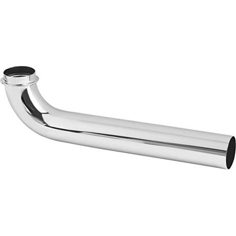 Cornat TEC318104 Tuyau mural 1 1/4" 32 mm x 220 mm coude Chrome (1/5)