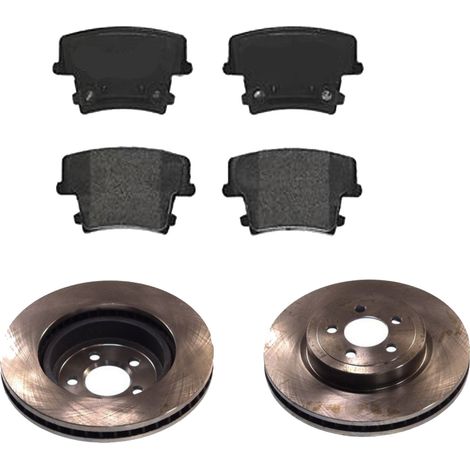 KIT FRENI POSTERIORI compatibile con DODGE CHALLENGER COUPE - DISCHI + PASTIGLIE OEM: P11018, P23175 / C4Y007ABE , C4Y008ABE /SOSTITUZIONE DIRETTA/BASSA POLVERE/SILENZIOSO (1/5)
