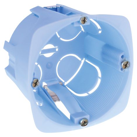 Boîte cloisons fines - Ø67/68mm - Epaisseur 8mm - XL PRO 1 Poste - Profondeur 50mm