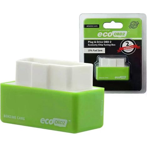 Économiseur de carburant pour voiture, double plaque d'immatriculation, avec puce Nitro OBD2, boîtier de réglage pour économie de carburant, puce pour voiture, économie de carburant (1/4)