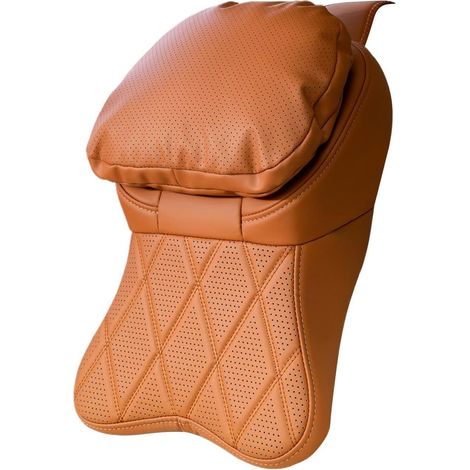 Auto-Kopfstütze, ergonomisches Reisekissen, Memory- mit verstellbarem Gurt, Kopfstützenkissen für Auto, Büro, Fahrt, Reisen, LKW, Flugzeug, Reisen (1/5)