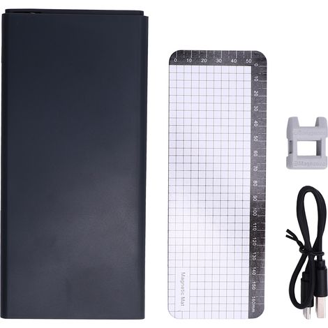 Jeu de tournevis électriques magnétiques 76 en 1 avec lumière LED et affichage numérique, mini kit d'outils de réparation sans fil pour téléphone, montre, tablette, PC, drone, appareil photo, carte gr (1/5)