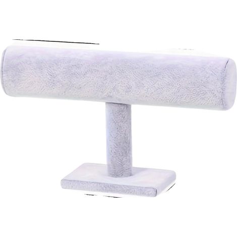 Schmuckdisplayständer, Samtmaterial, elegantes Design, GRAU (1/2)
