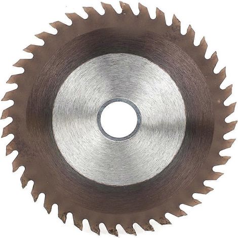 HSS-Sägeblatt für Holzbearbeitung, bronzebeschichtet, Kreissägescheibe 105 mm x 1,6 m