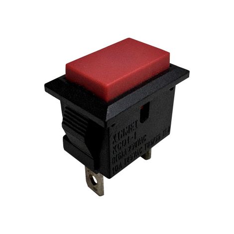 XINMEI KCD1-1 Sicherheitsschalter Drucktastenschalter 250V 10A 2Pin Schalter für Aschesauger uvm. (1/5)