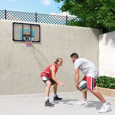 Mini panier de basket mural pour une utilisation intérieure et extérieure 113 x 61 x 73 cm (1/5)