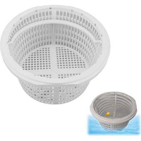 HOXILEELEOPanier Skimmer Piscine, Filtre Skimmer Piscine Panier 19cm - Accessoire De Remplacement pour Nettoyage Efficace De La Surface De (1/4)