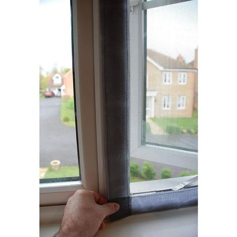 Red de protección para gatos con cinta adhesiva, para mosquiteras de ventanas y balcones (1,2 x 1,5 m)