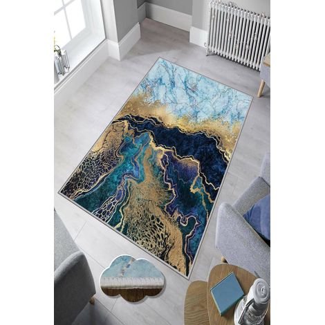 Alfombra Pataskala, Material Estructura en Tela, 150x80 cm Multicolor