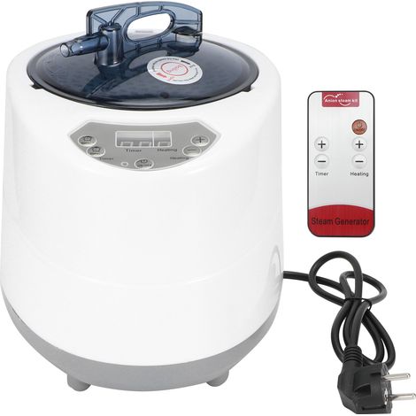 Générateur de sauna 3L 1500W pour tente de spa, appareil de fumigation pour thérapie corporelle, appareil de thérapie à la vapeur à domicile, UE 220V (1/5)