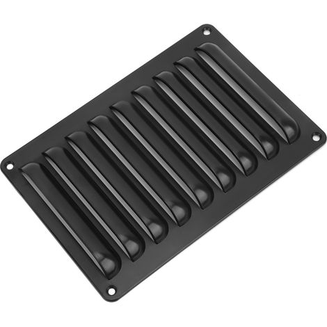 Grille de ventilation pour camping-car M5 ABS noir, accessoire universel professionnel et raffiné pour yacht et bus. (1/5)