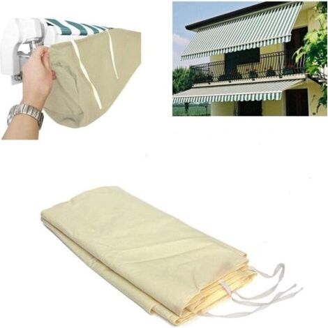 Auvent de Jardin, Protection Sac de Rangement Contre Les UV -Anti-poussière- étanche Contre la Neige et la Pluie, pour Terrasse De Jardin Extérieur (3M) (1/4)