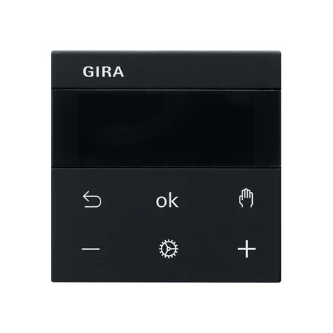 Gira S3000 RTR Display System 55 Negro m [5393005], 5393 005
