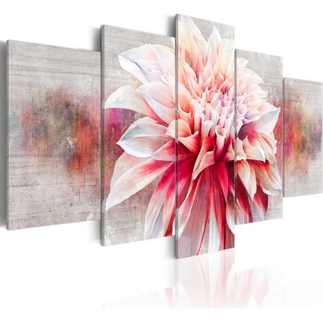 Tableau Imprimé "Flower of Elegance" 100 x 200 cm (1/2)