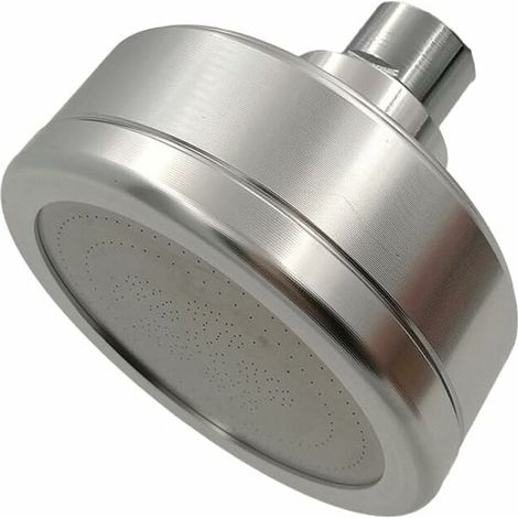 Pomme de douche fixe haute pression 8cm rond Acier inox Rechange de la douche Versailles (1/5)