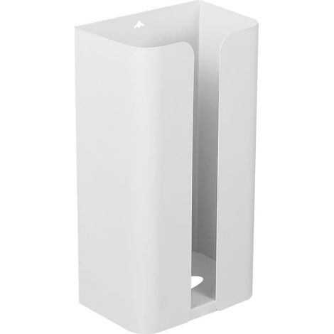 Dispensador de pañuelos de papel blanco magnético para montaje en pared – dispensador de toallas de papel higiénico para montaje en pared