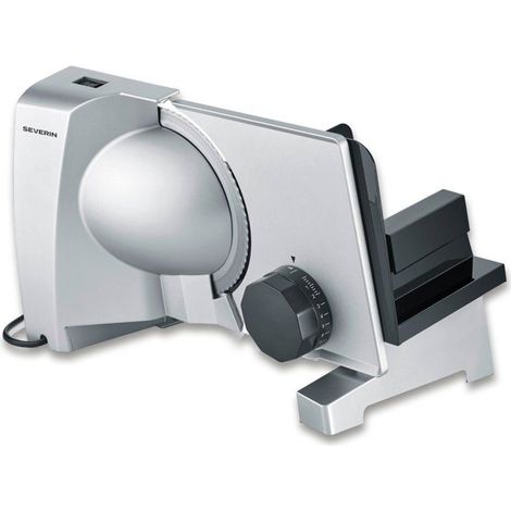 Affettatrice elettrica universale - SEVERIN - AS3917 - 150 W - Lama in acciaio inox removibile 0 a 23 mm - Inox
