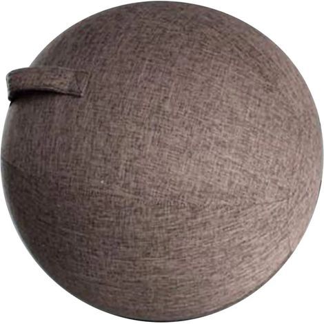 Yogaball für Erwachsene, Gymnastikballstuhl mit Griff, inklusive Trainingsball und Pumpe für Zuhause, Büro, Pilates und Yoga. Jetzt mit antibakterieller Behandlung. (1/5)