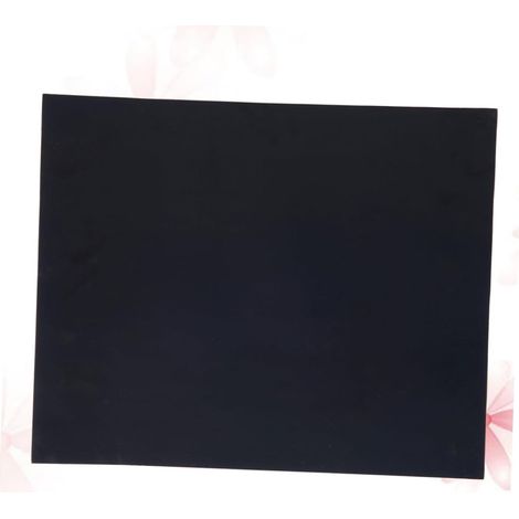 Amosfun Feuilles tapis de cuisson Tapis antiadhésif tapis en PTFE tapis cuisson barbecue Black'-'-