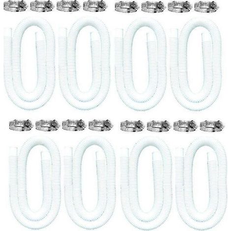 Tuyau de rechange pour piscine, diamètre 1,25 pouce, accessoire pour pompe de piscine, tuyau de rechange de 59 pouces de long pour piscines hors sol (1/3)